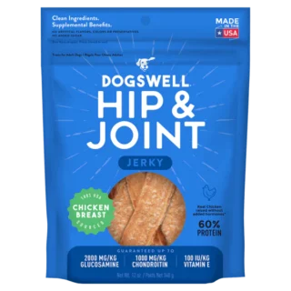 Dogswell Hip & Joint Jerky Treats, Chicken Breast